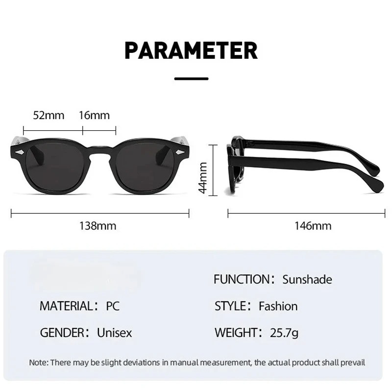 Vintage Round Sunglasses Women - Men'S Fashion Glasses avis et prix