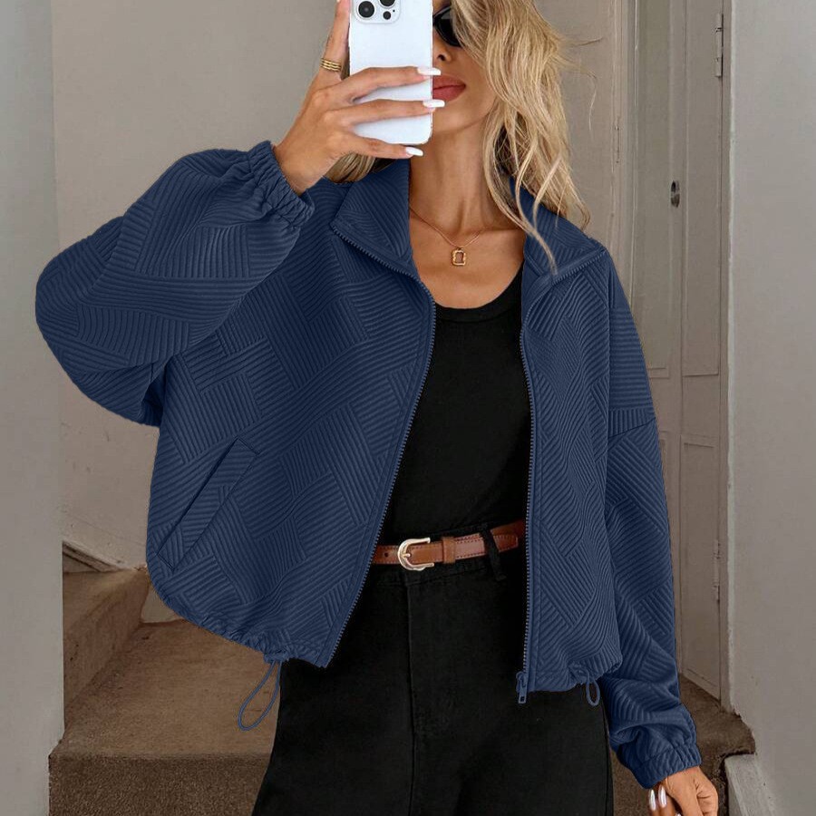 Bomber Jacket Stand Collar Bas - Bomber Jacket Men avis et prix