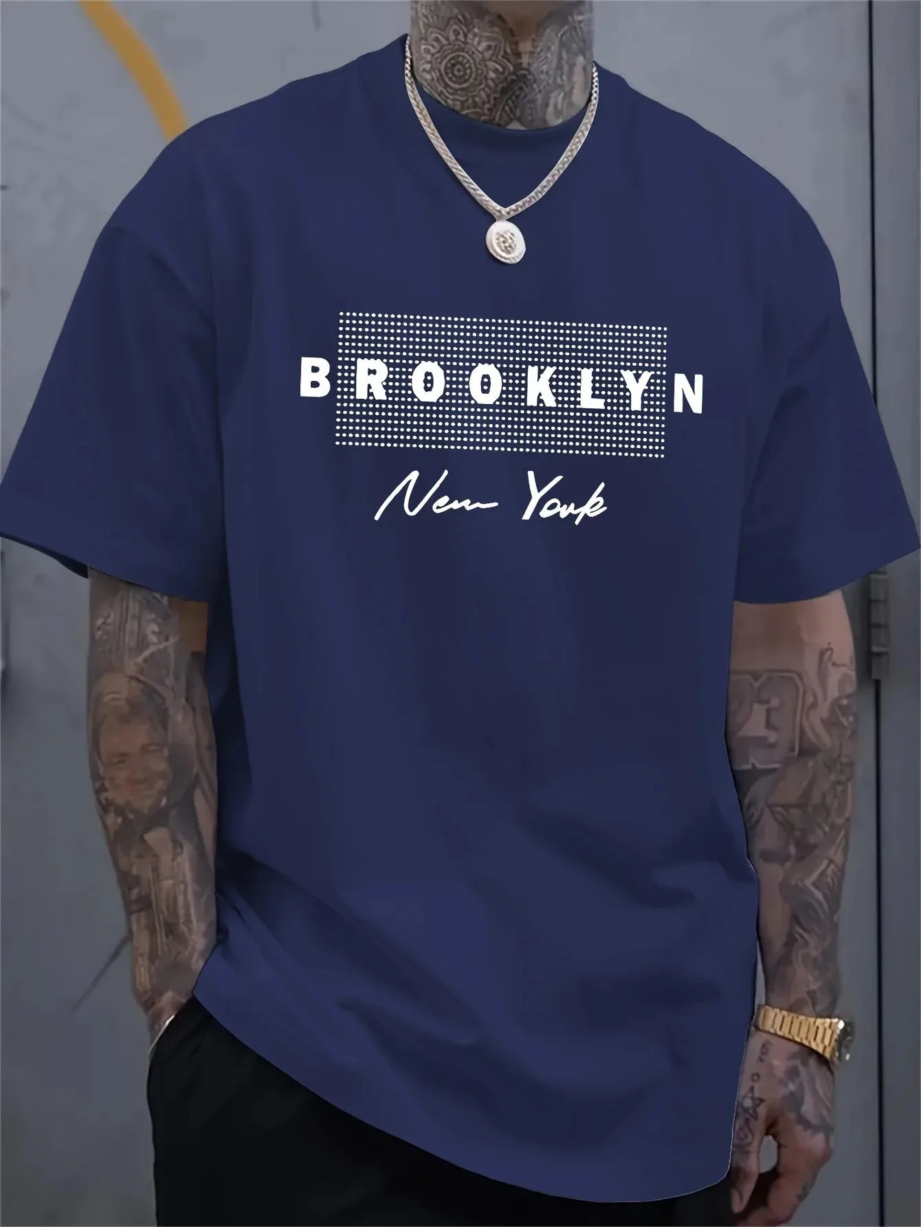 Men's New York Letter Printed  - Men'S Fashion New York avis et prix