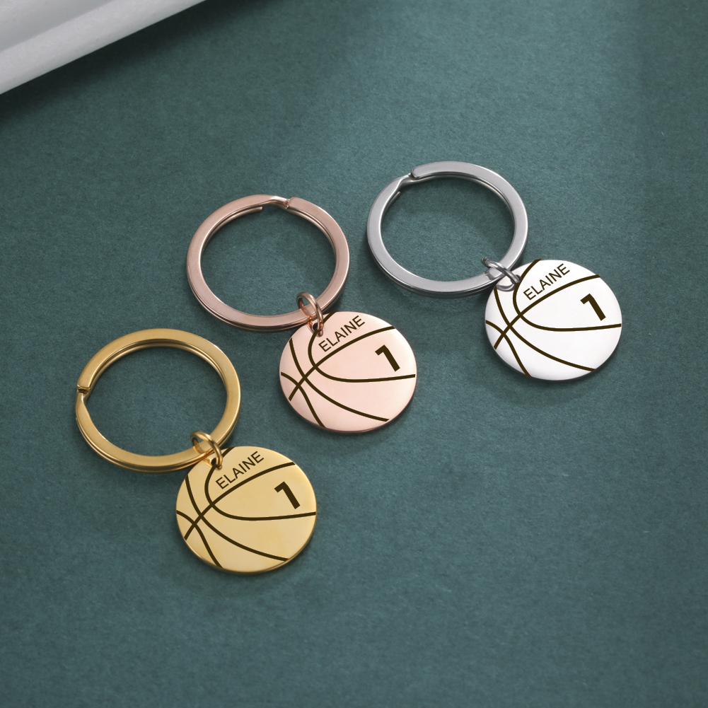 Ball Basketball Keychain Perso - Men'S Fashion Gold Chain avis et prix