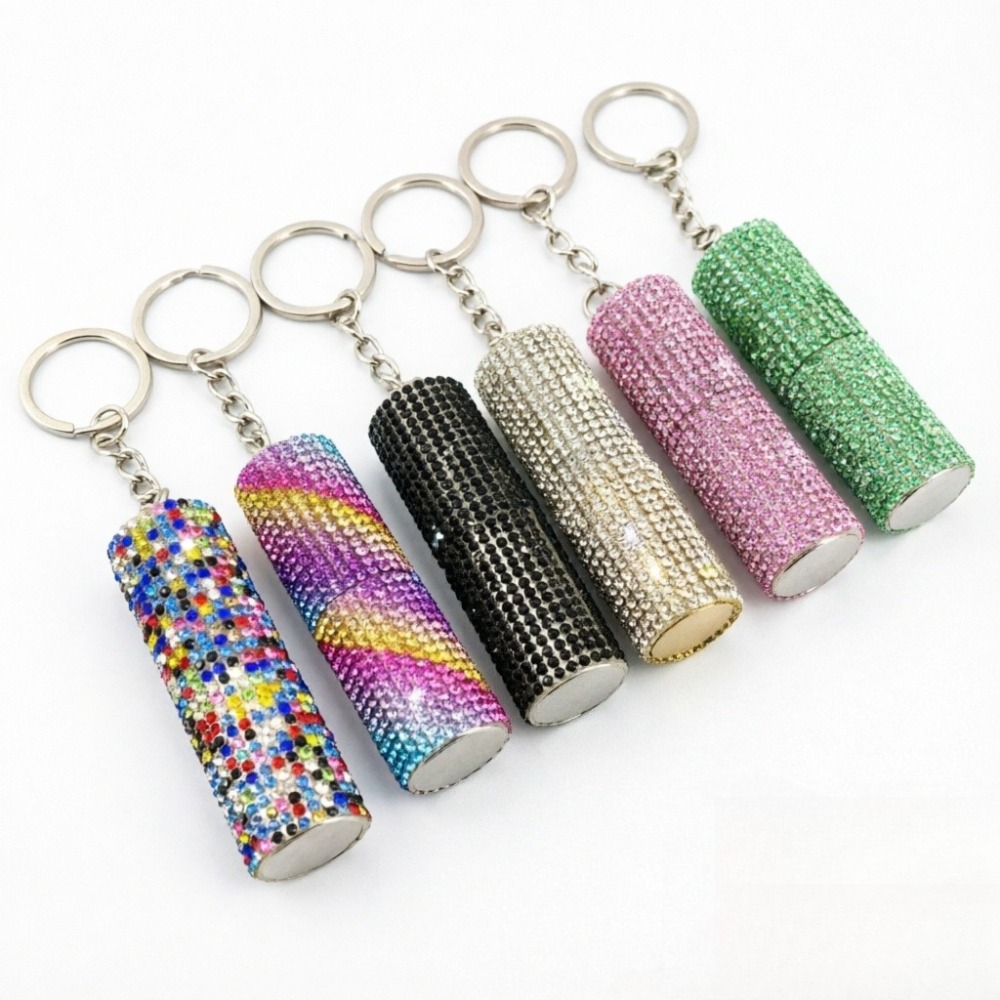 Luxury Rhinestone Keyring Port - Men'S Fashion Gold Chain avis et prix