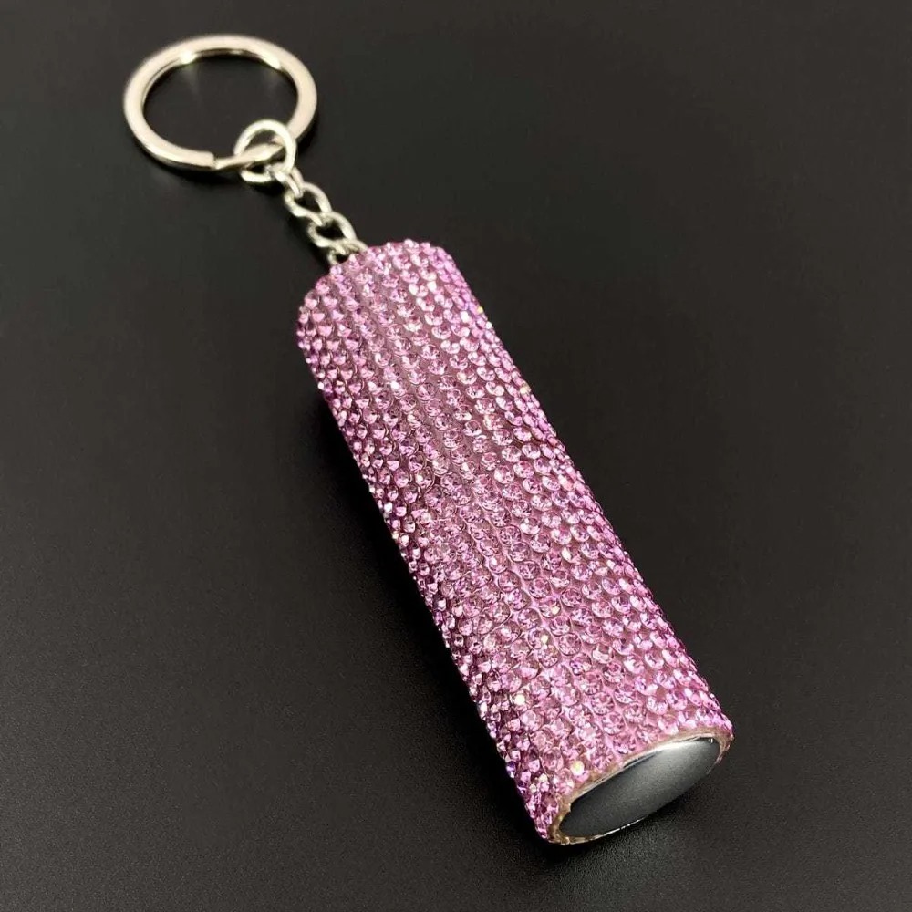 Luxury Rhinestone Keyring Port - Men'S Fashion Gold Chain avis et prix