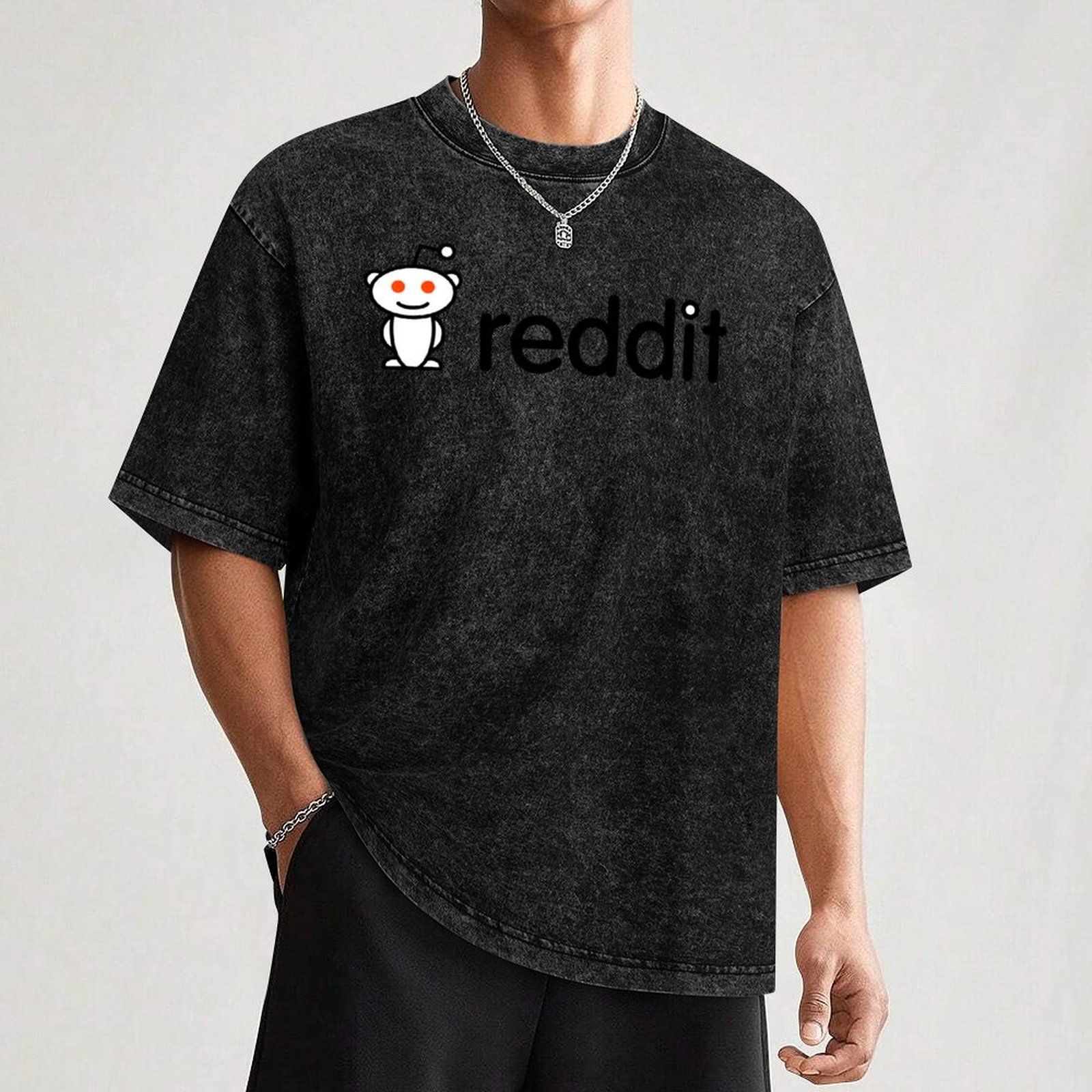 Reddit Logo T-Shirt Fashion Si - Men'S Fashion Reddit avis et prix