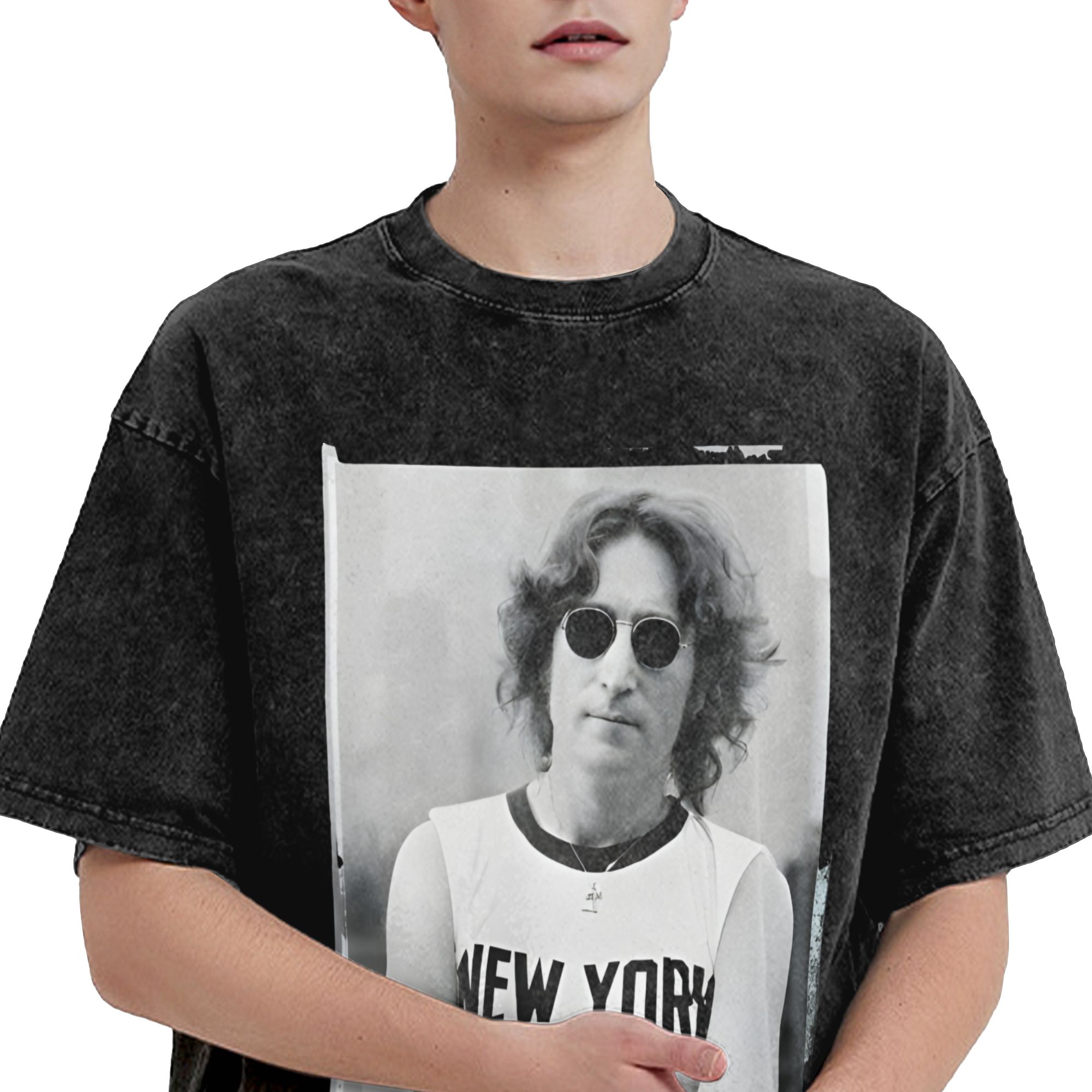 Harajuku Washed Shirt John Len - Men'S Fashion New York avis et prix