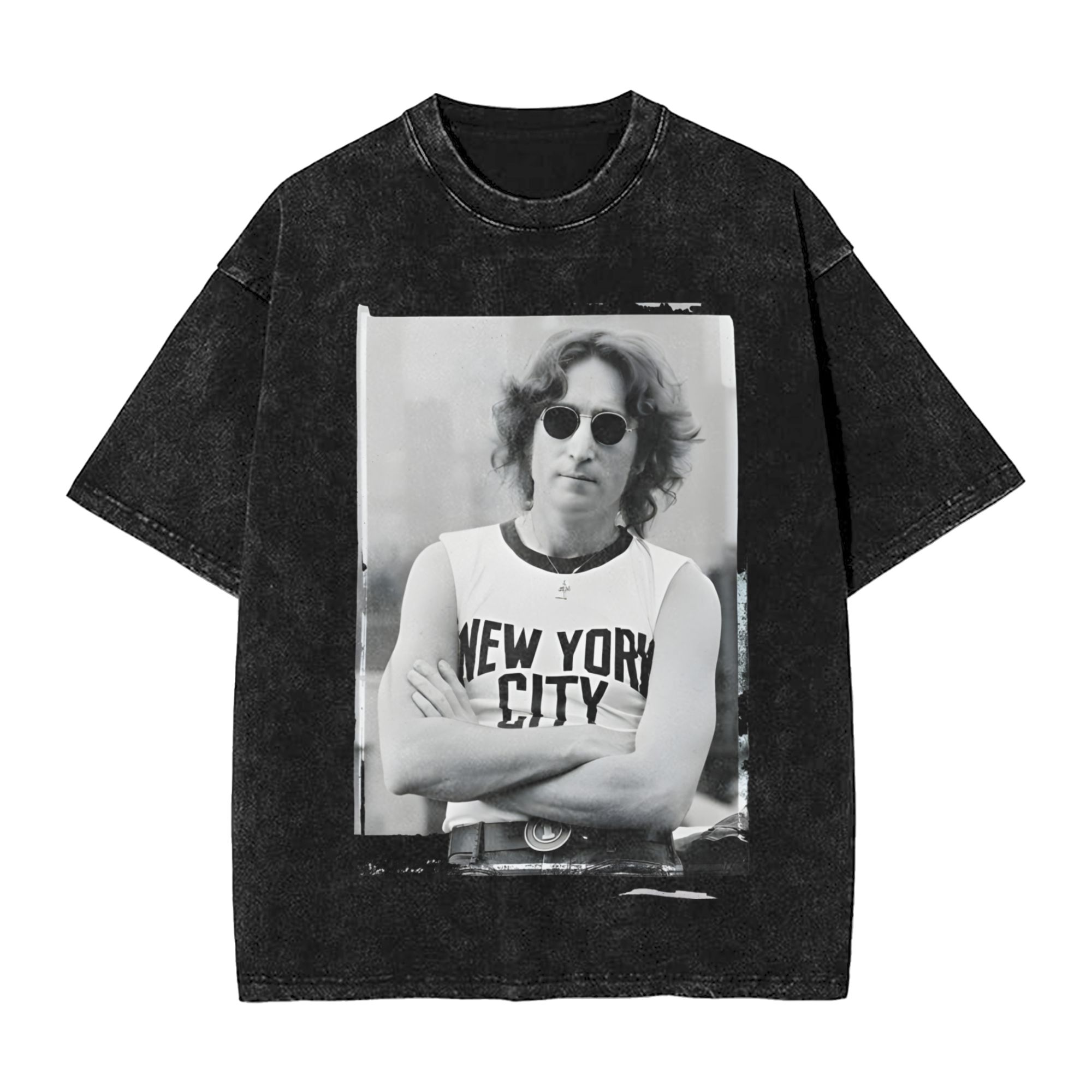 Harajuku Washed Shirt John Len - Men'S Fashion New York avis et prix