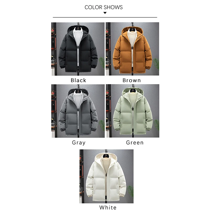 Fashion Vogue Hooded Down Jack - Fashion Men Vogue avis et prix