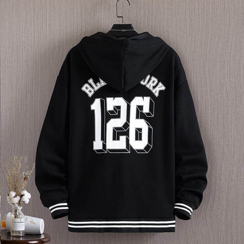 New Men's Hooded Jacket M-6XL  - Mens Fashion Baseball Jersey avis et prix