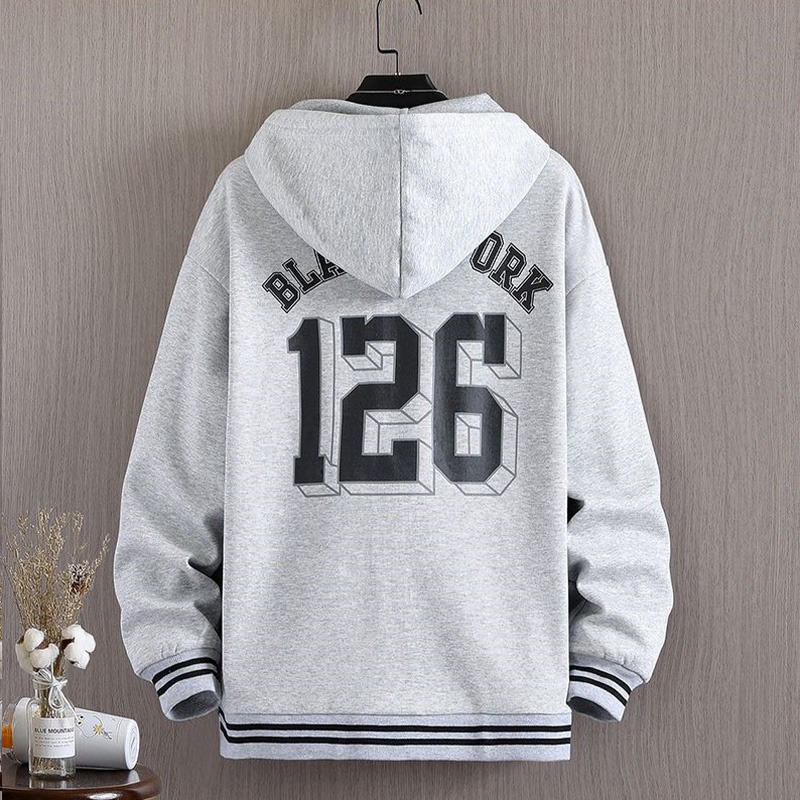 New Men's Hooded Jacket M-6XL  - Mens Fashion Baseball Jersey avis et prix