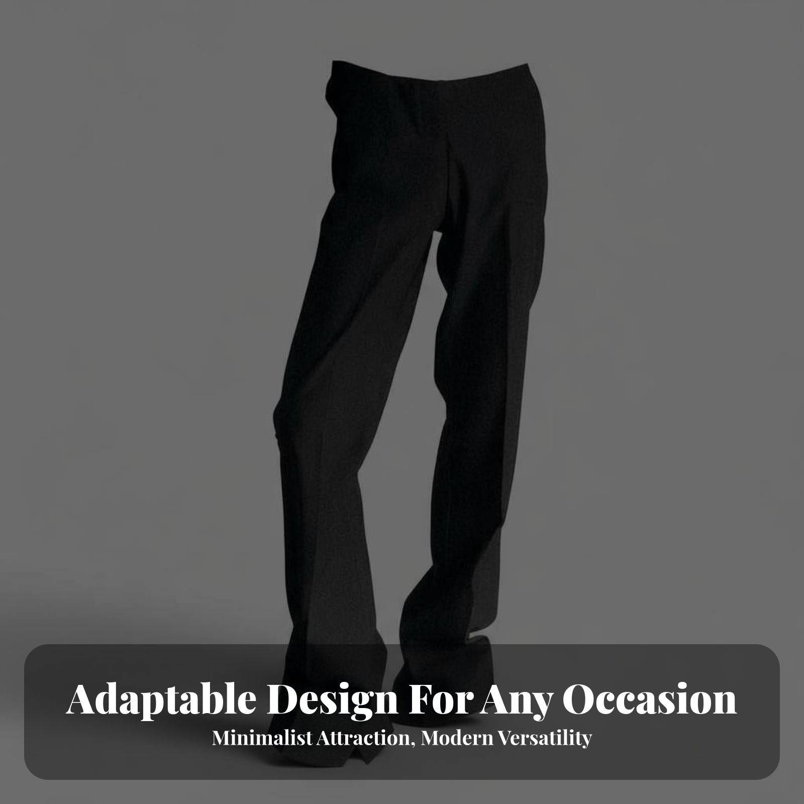 Split-Split-Leg Flaredd Trouse - Fashion Men Vogue avis et prix