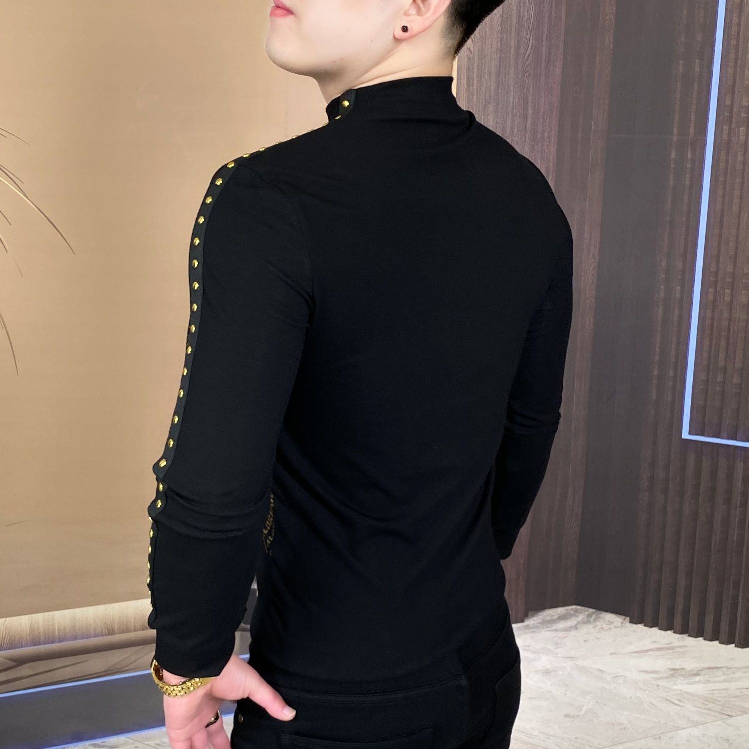 New long-sleeved tops for fash - Mens Fashion Style avis et prix