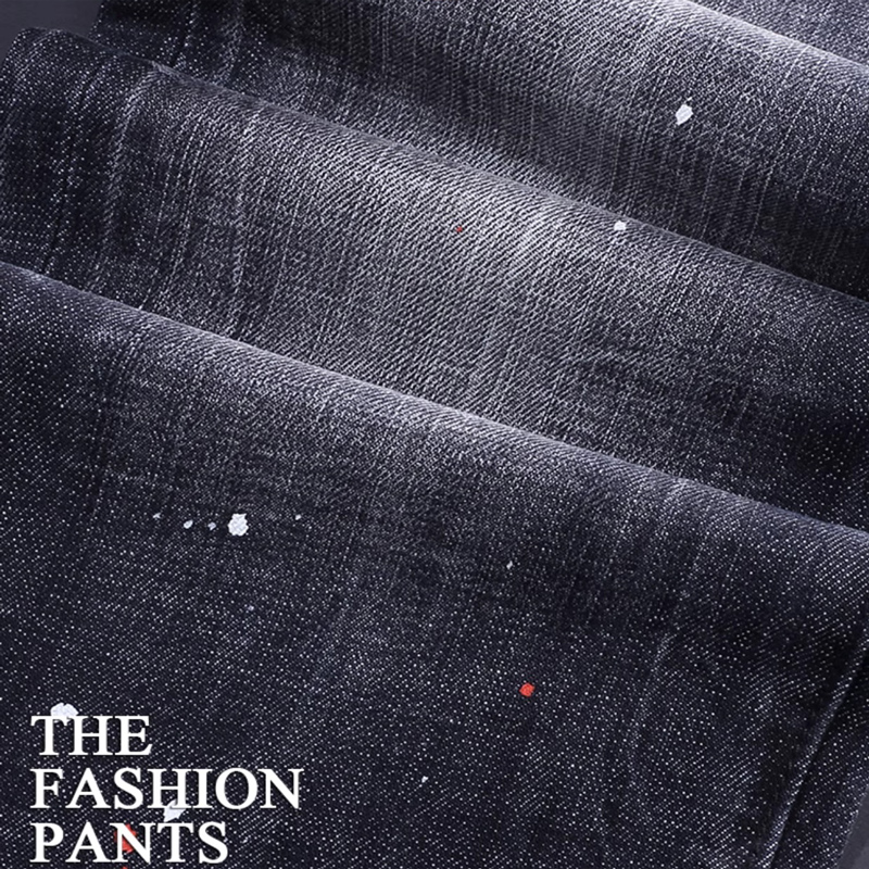 Y2K Street Fashion Men's Jeans - Men'S Fashion Grey Jeans avis et prix