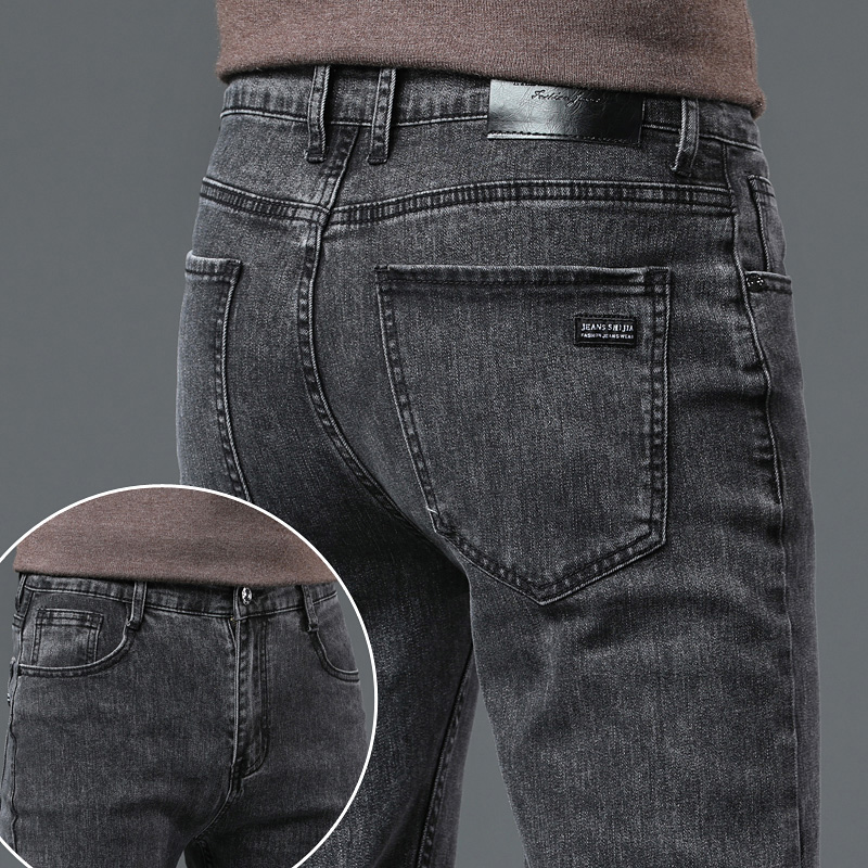 NEW Men Classic Advanced Fashi - Men'S Fashion Grey Jeans avis et prix