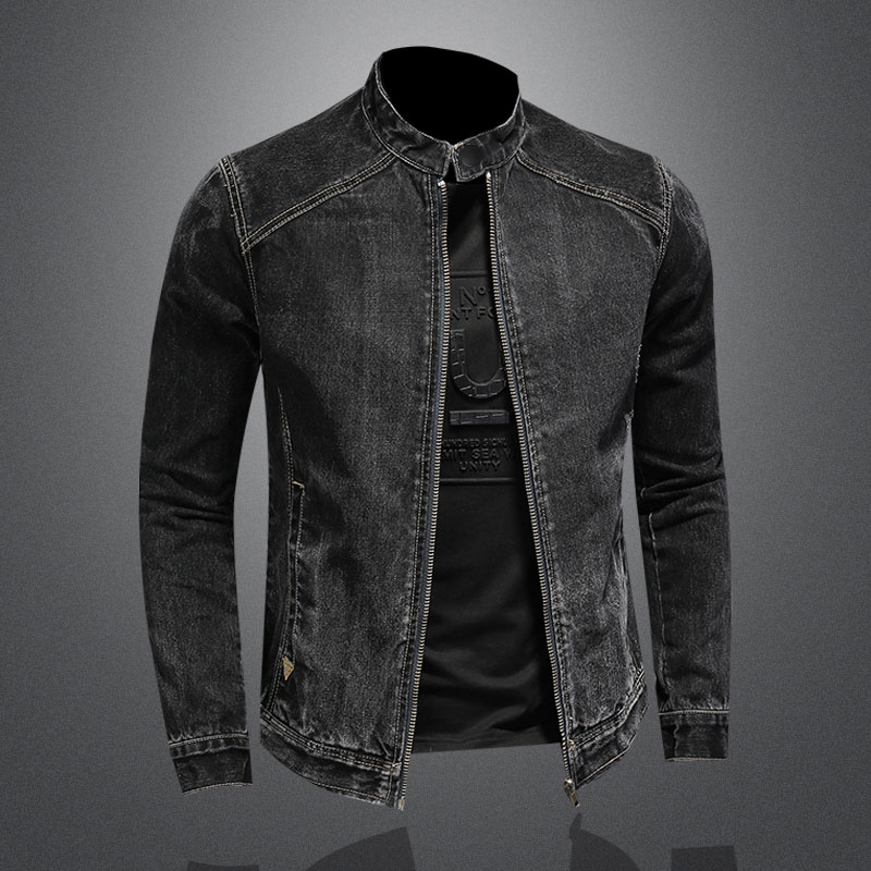 Men Vintage Stand Collar Pilot - Bomber Jacket Men avis et prix