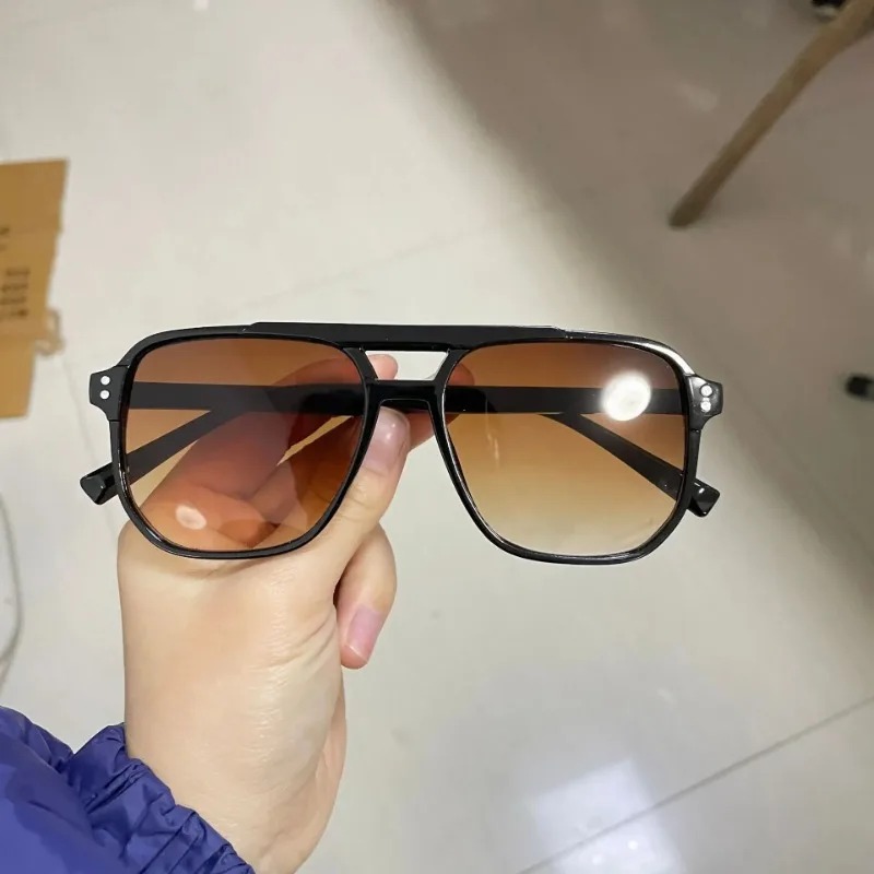 Vintage Men Women Double Bridg - Men'S Fashion Glasses avis et prix