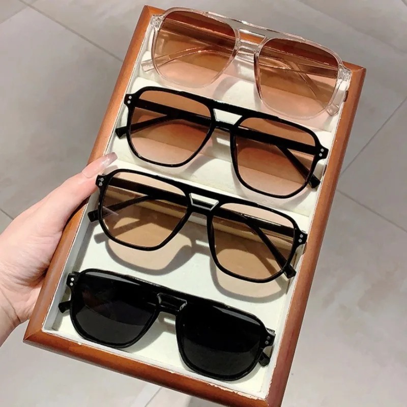 Vintage Men Women Double Bridg - Men'S Fashion Glasses avis et prix