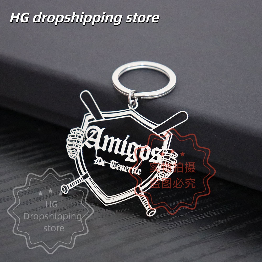 Personalized Logo Keychain Who - Men'S Fashion Gold Chain avis et prix