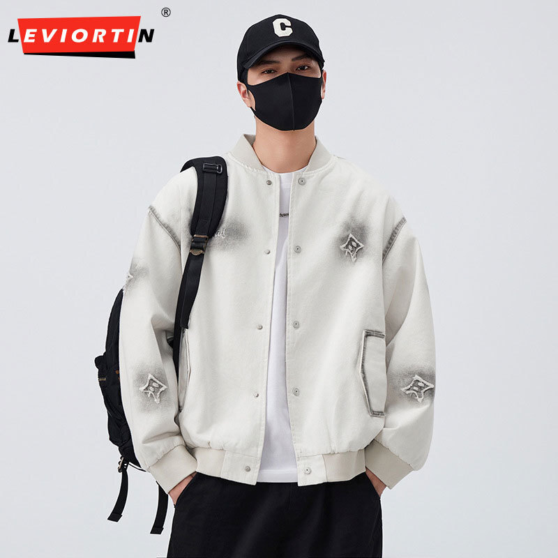 2025 Autumn men's collar fashi - Mens Fashion Baseball Jersey avis et prix