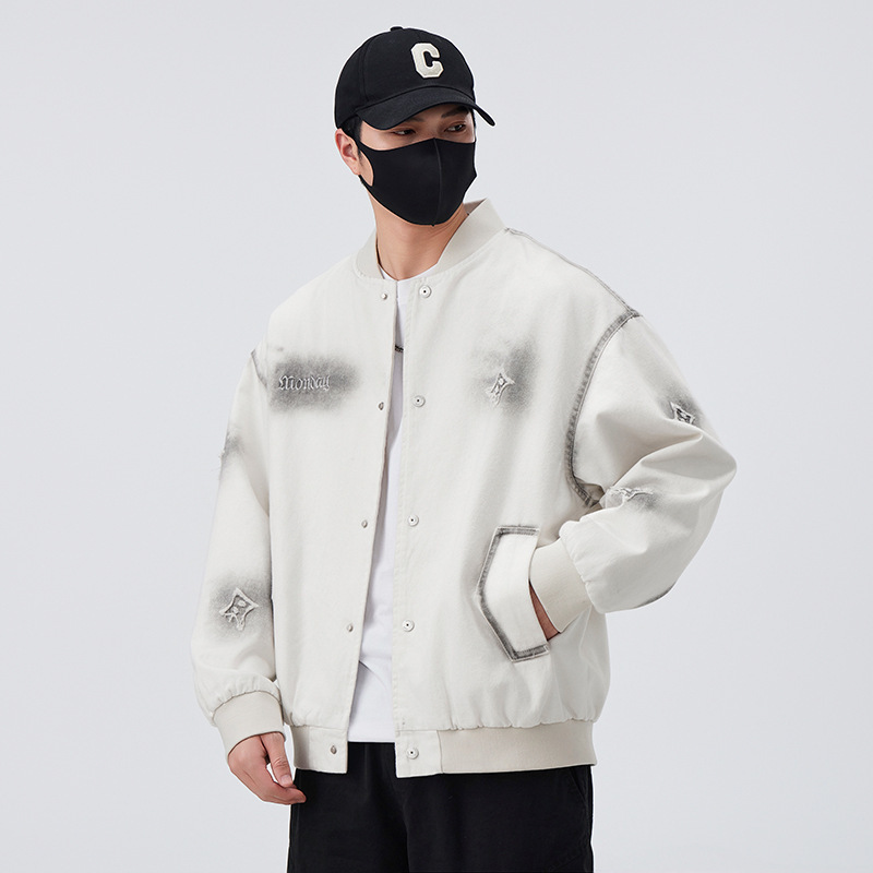 2025 Autumn men's collar fashi - Mens Fashion Baseball Jersey avis et prix