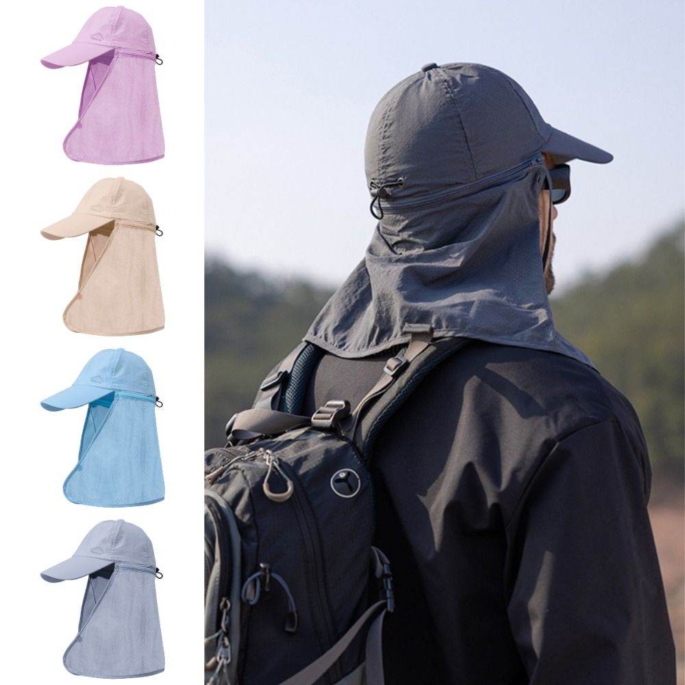 Fashion Face Mask Man Sun Hat  - Mens Fashion Bucket Hat avis et prix