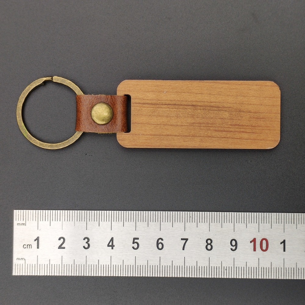Minimalist Wooden Keychain Lea - Men'S Fashion Gold Chain avis et prix