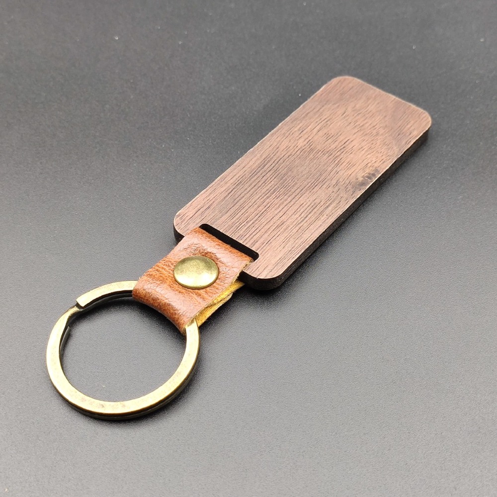 Minimalist Wooden Keychain Lea - Men'S Fashion Gold Chain avis et prix