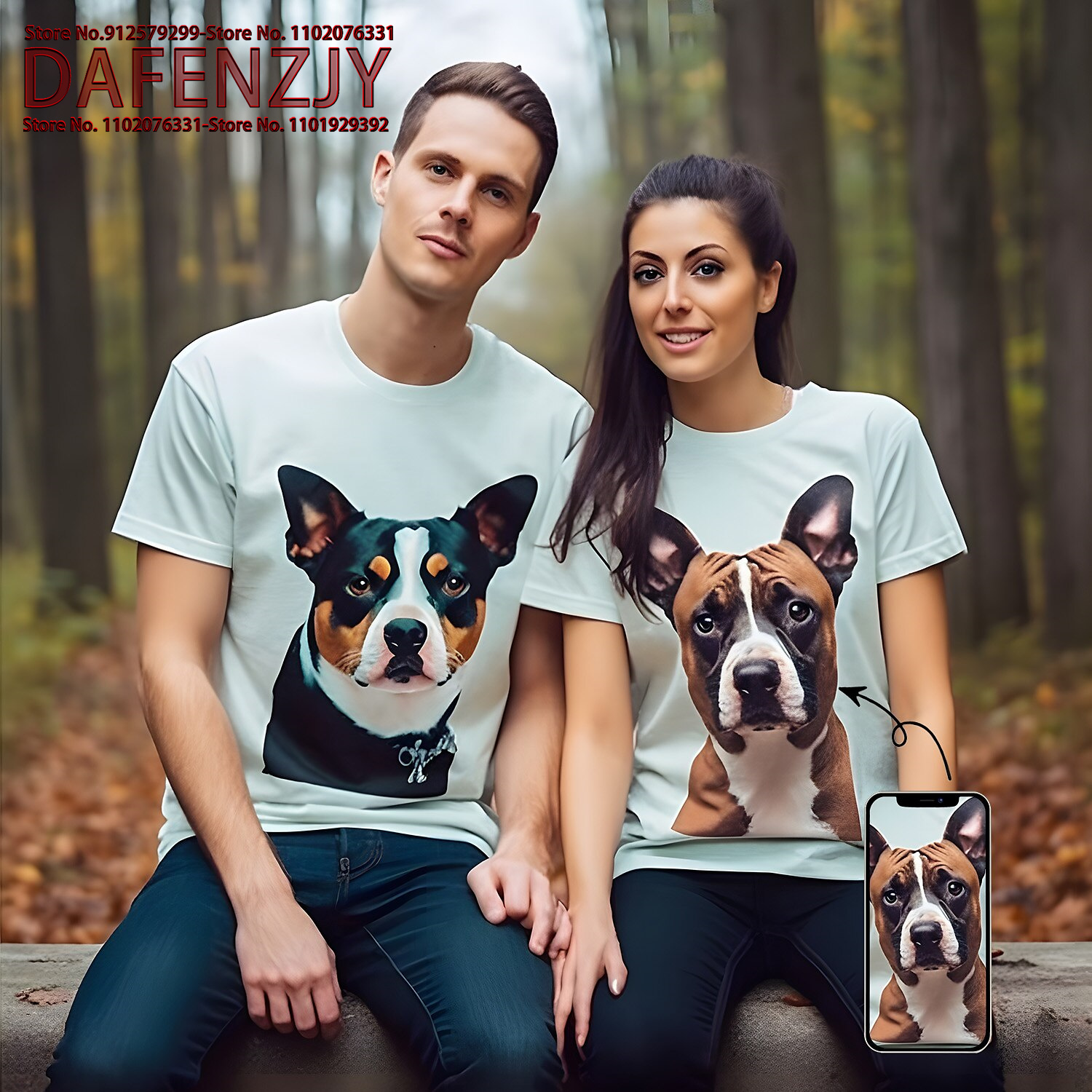 Custom Funny Pet Photo 3D All  - Mens Fashion Dress Shirts avis et prix