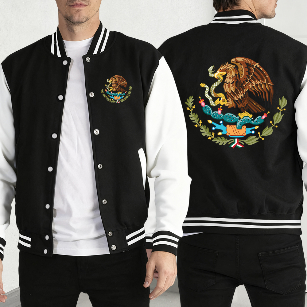 Mexico A Divine Eagle   Print  - Mens Fashion Baseball Jersey avis et prix