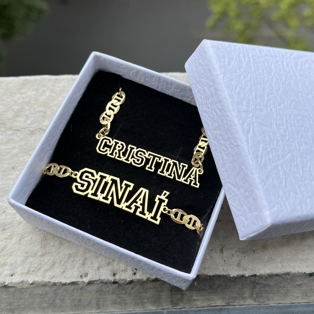 DUOYING Custom Name Hollow Nec - Men'S Fashion Gold Chain avis et prix