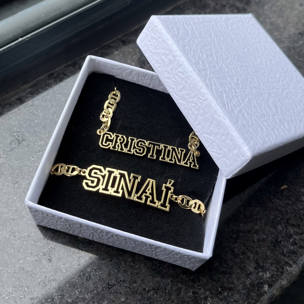 DUOYING Custom Name Hollow Nec - Men'S Fashion Gold Chain avis et prix