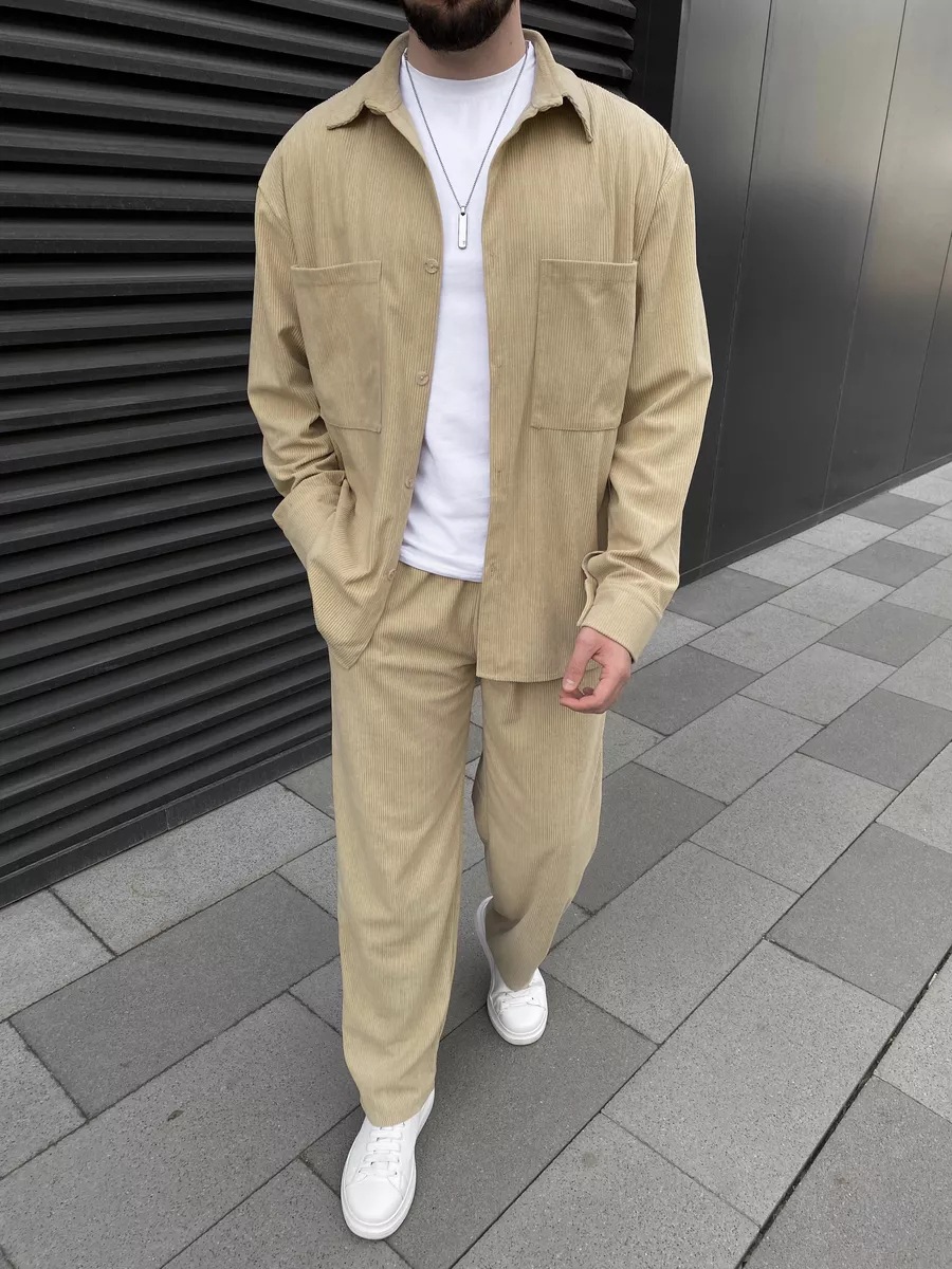 Men's corduroy two-piece outfi - Men'S Fashion Course avis et prix