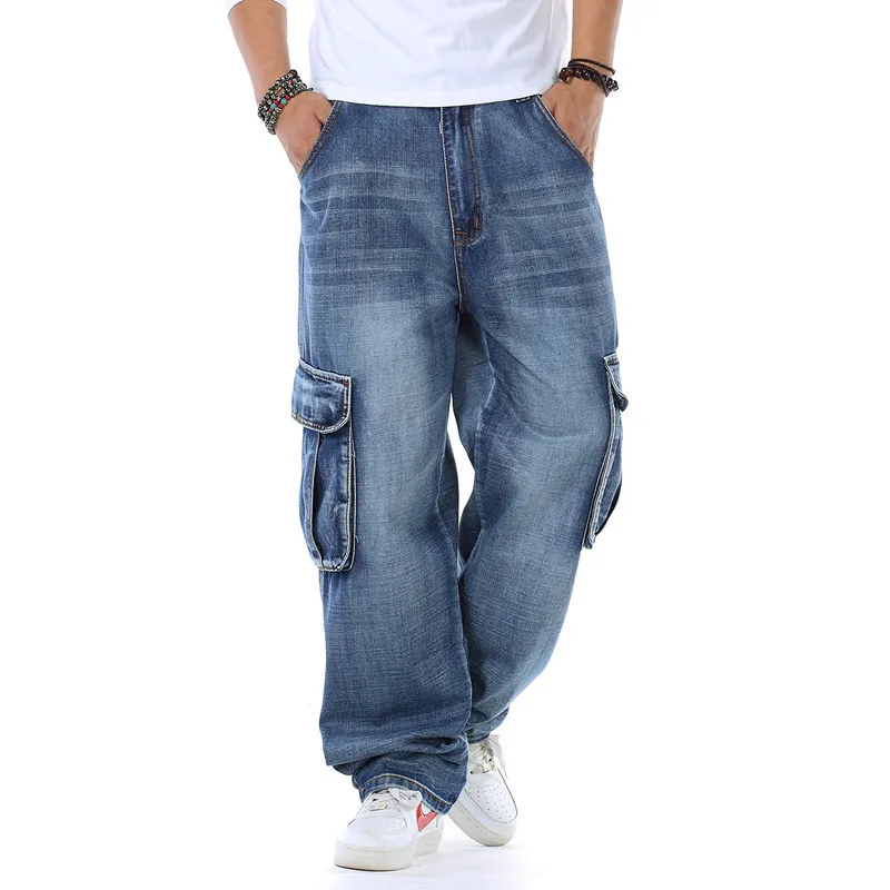 Mens Baggy Jeans Spring and Au - Men'S Fashion For Fat Guys avis et prix
