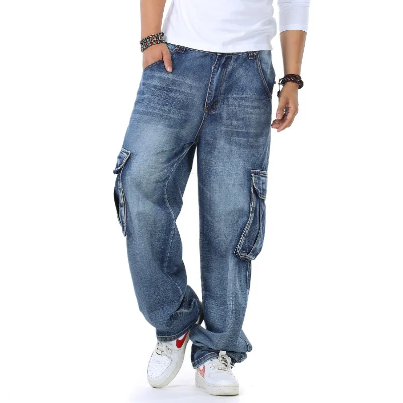 Mens Baggy Jeans Spring and Au - Men'S Fashion For Fat Guys avis et prix