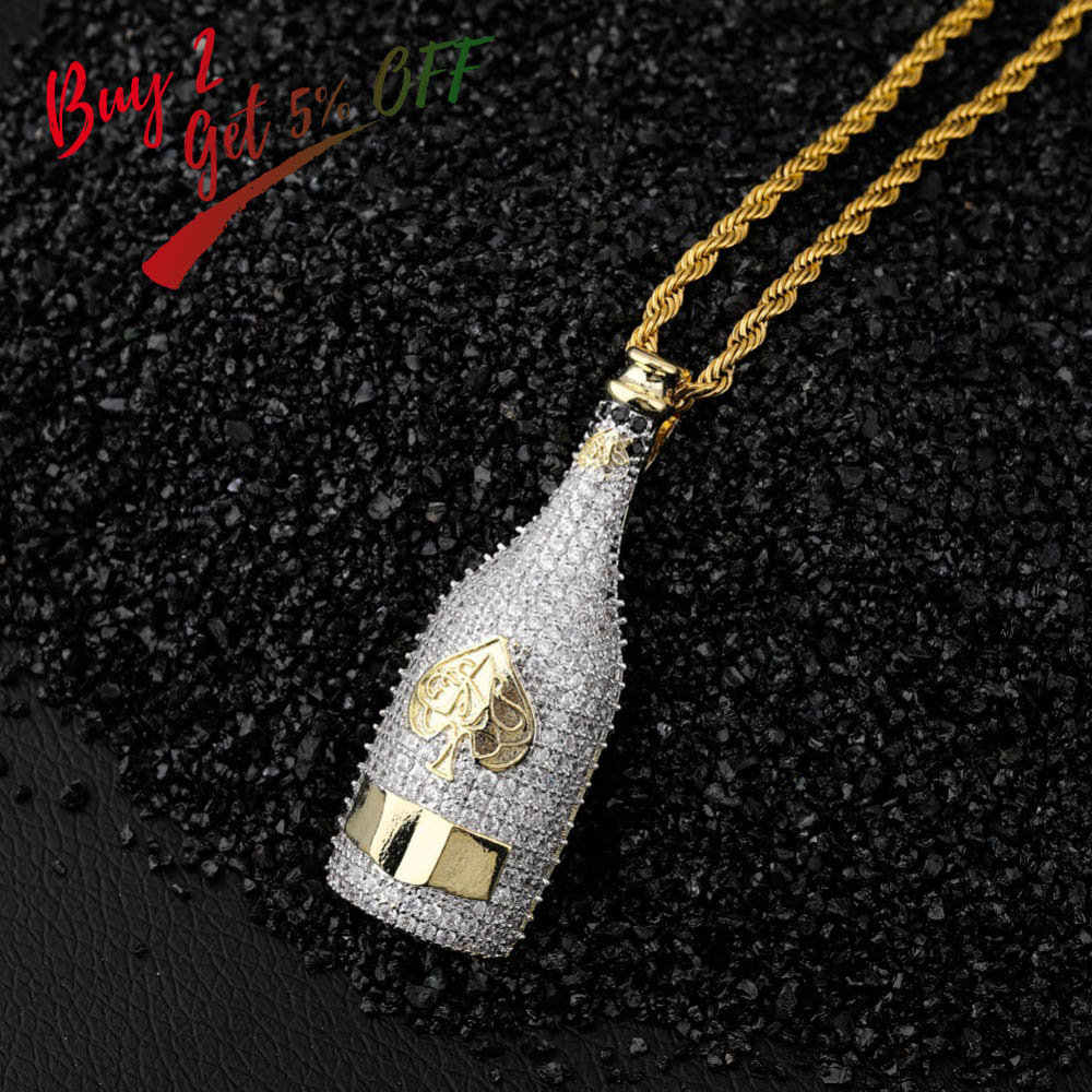 TOPGRILLZ Big Wine Bottle Neck - Fashion Men Vogue avis et prix