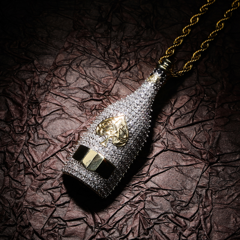 TOPGRILLZ Big Wine Bottle Neck - Fashion Men Vogue avis et prix