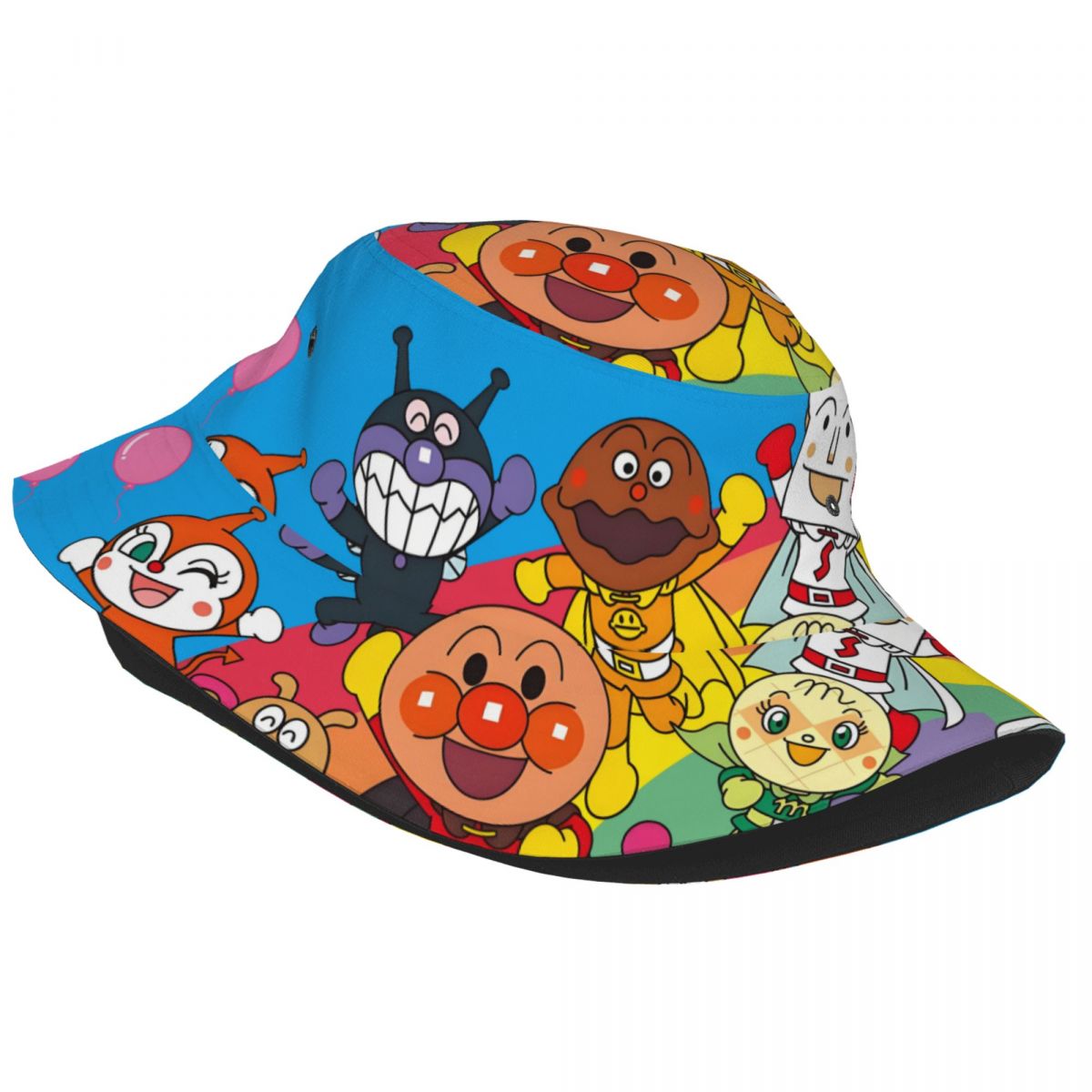 Custom Anpanman Cartoon Manga  - Mens Fashion Bucket Hat avis et prix
