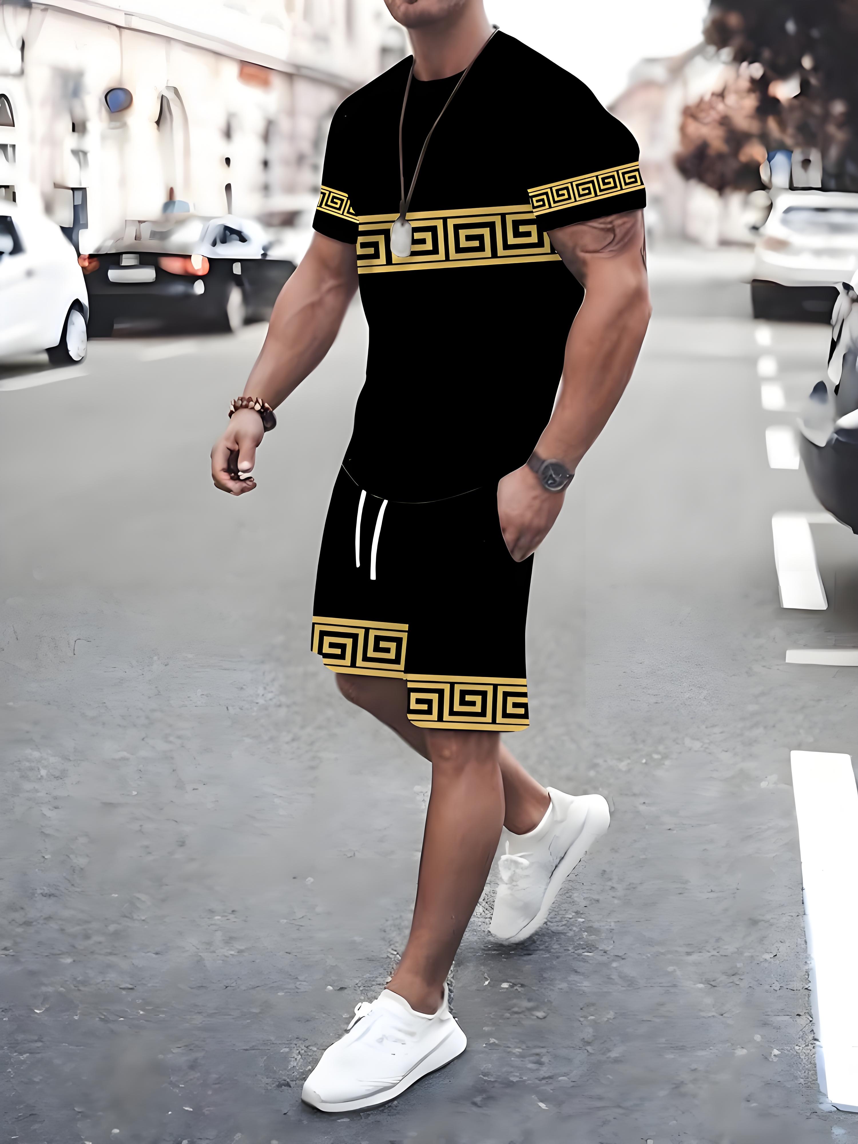 New Plus Size Men's T-shirt An - Men'S Fashion Course avis et prix
