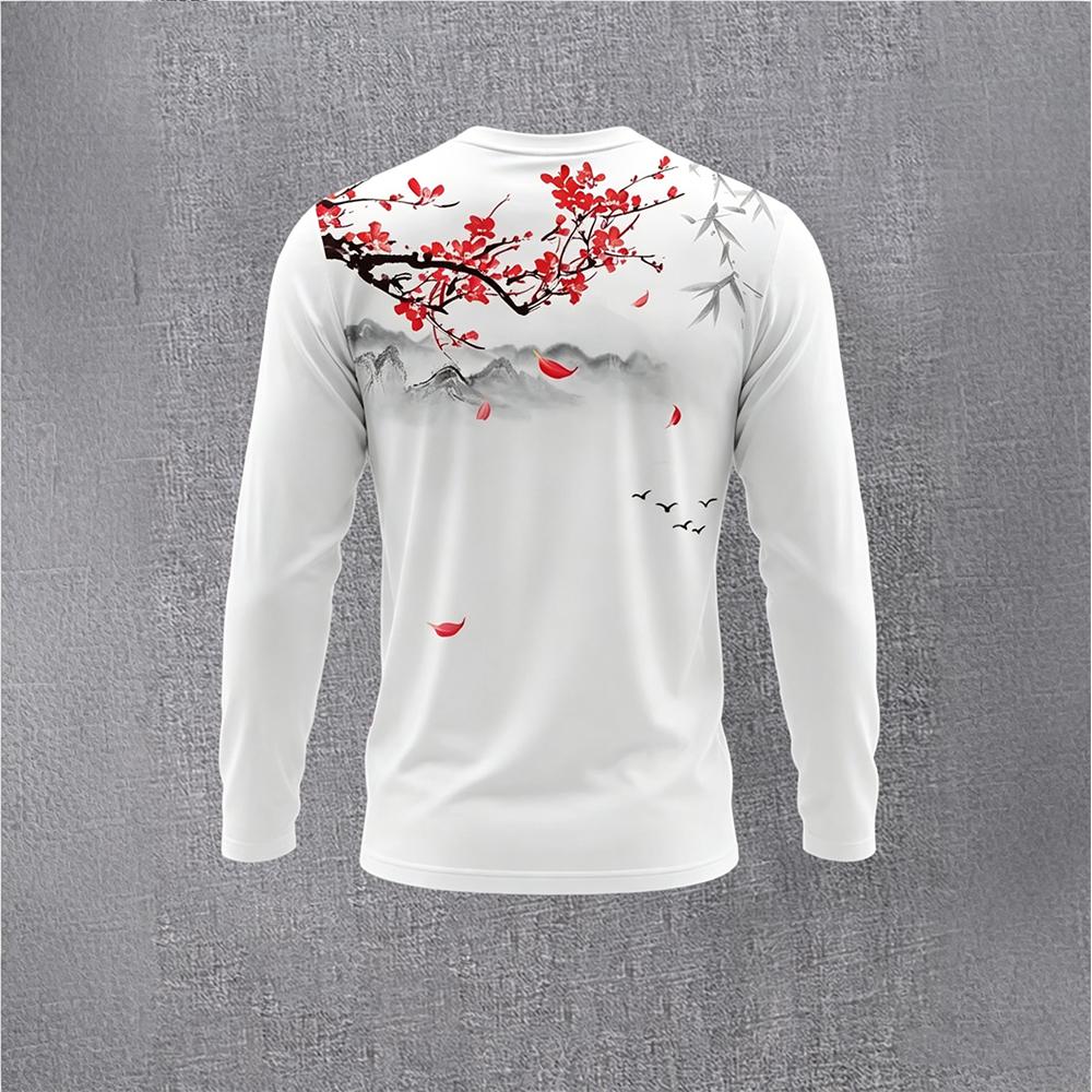 Chinese Style Ink Plum Blossom - Mens Fashion Style avis et prix