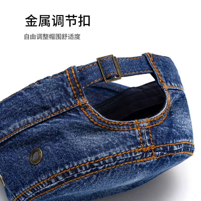 Unisex Washed Denim Bucket Hat - Mens Fashion Bucket Hat avis et prix