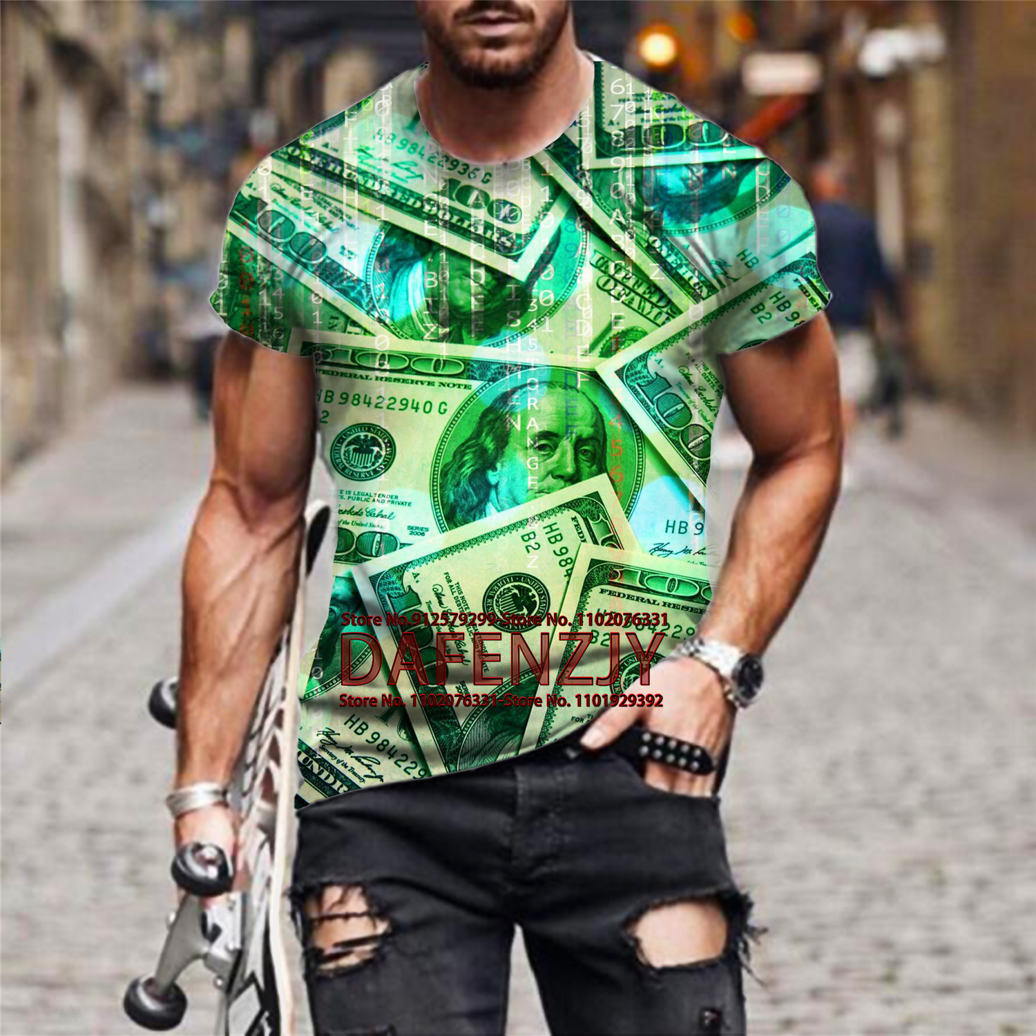 Men's 3d T Shirt American Doll - Mens Fashion Dress Shirts avis et prix