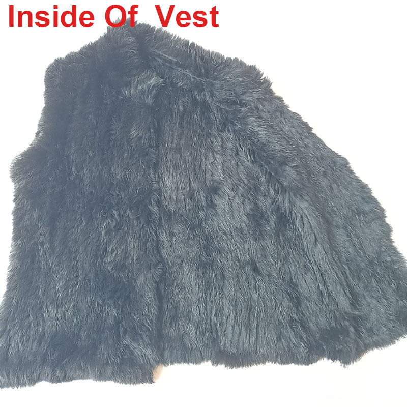 2023 Winter Black Knitted Real - Formal Waistcoat Vest avis et prix