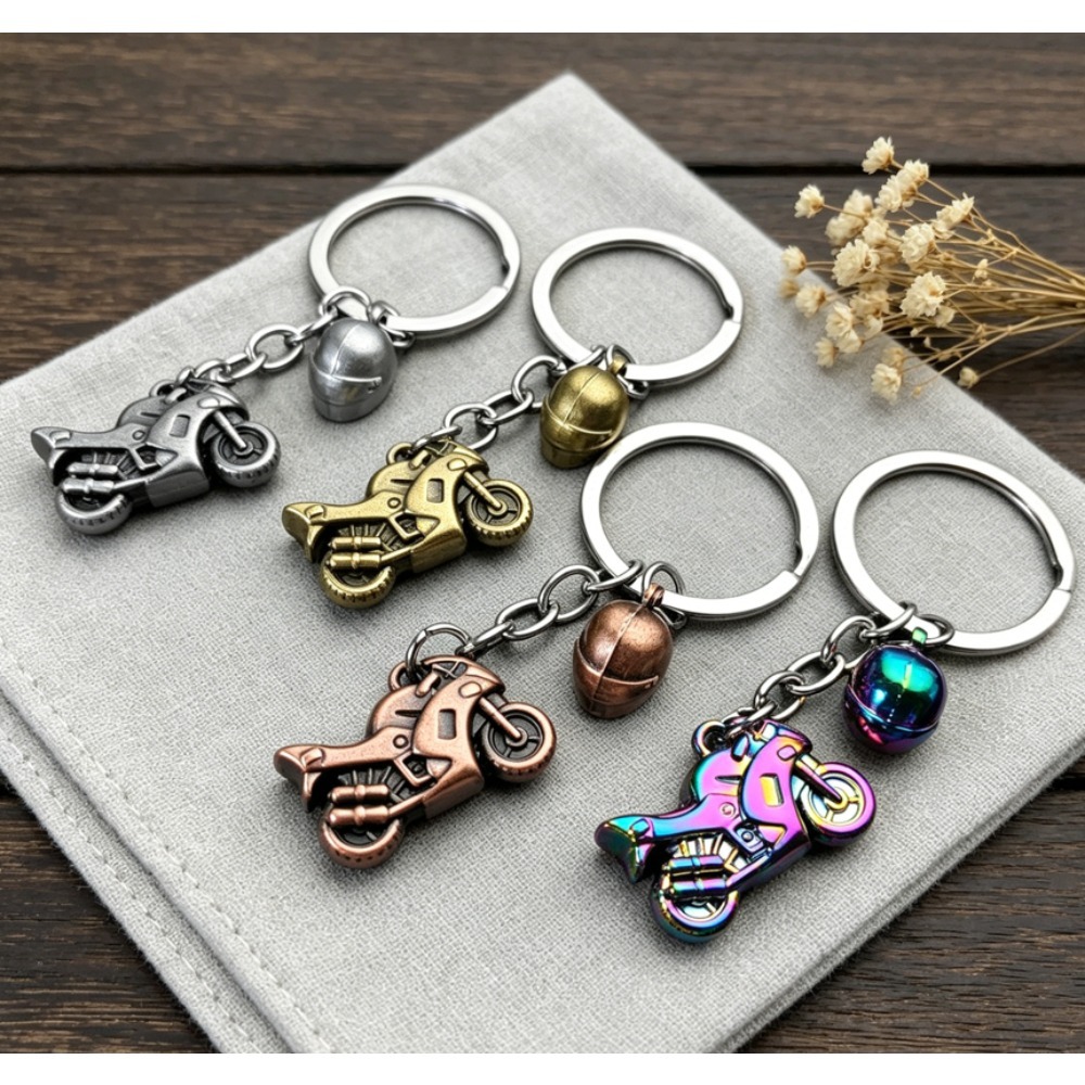Motorcycle Keychain Creative M - Men'S Fashion Gold Chain avis et prix