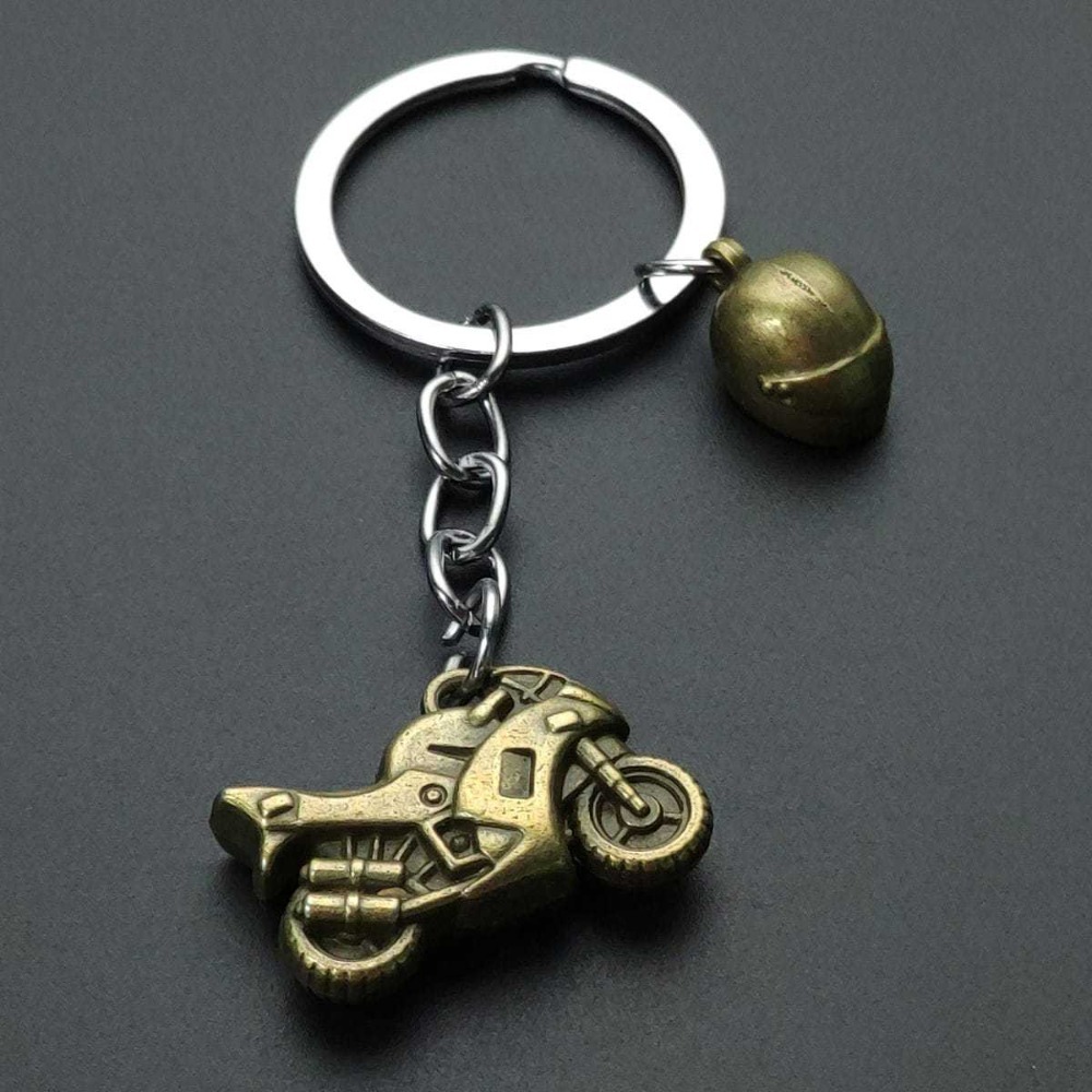 Motorcycle Keychain Creative M - Men'S Fashion Gold Chain avis et prix