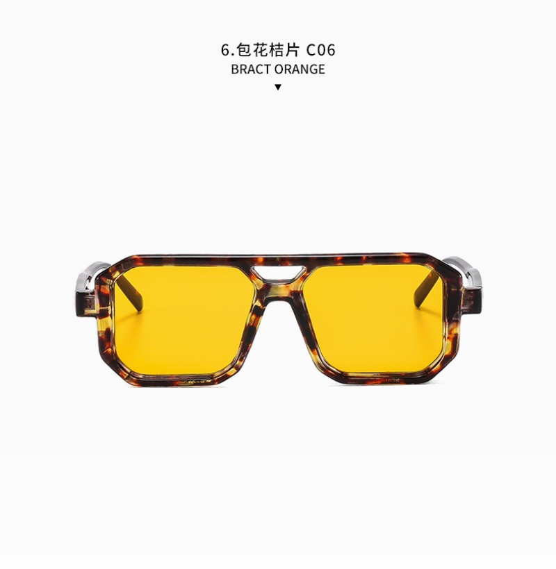 New Retro Square Double Beam S - Men'S Fashion Glasses avis et prix
