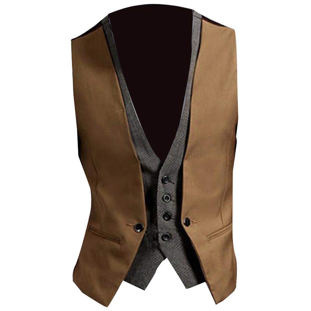 Men Formal Waistcoat Vest Busi - Formal Waistcoat Vest avis et prix