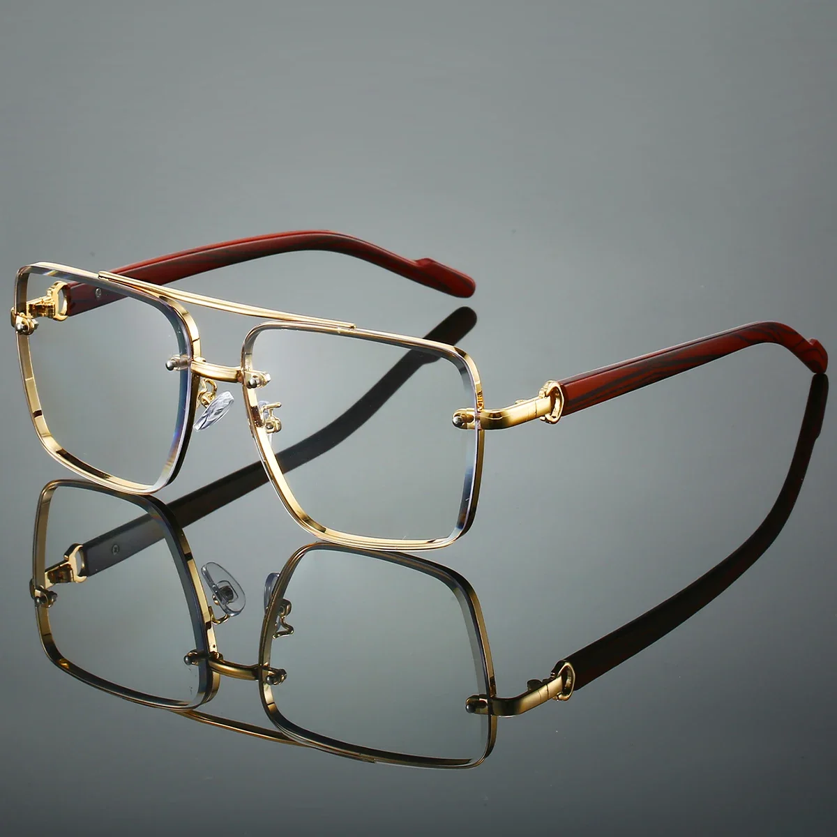 Fashion Retro Square Metal Sun - Men'S Fashion Glasses avis et prix