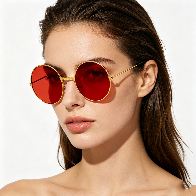 Classic Vintage Round Frame Su - Men'S Fashion Glasses avis et prix