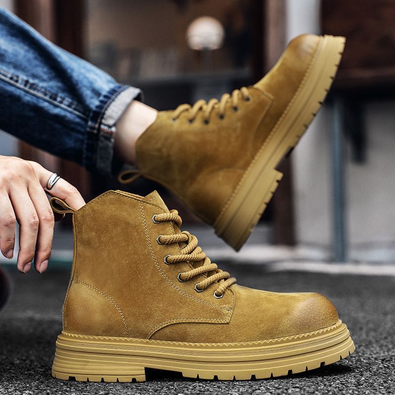 High Quality Men Ankle Boots F - Mens Fashion Zapatos avis et prix