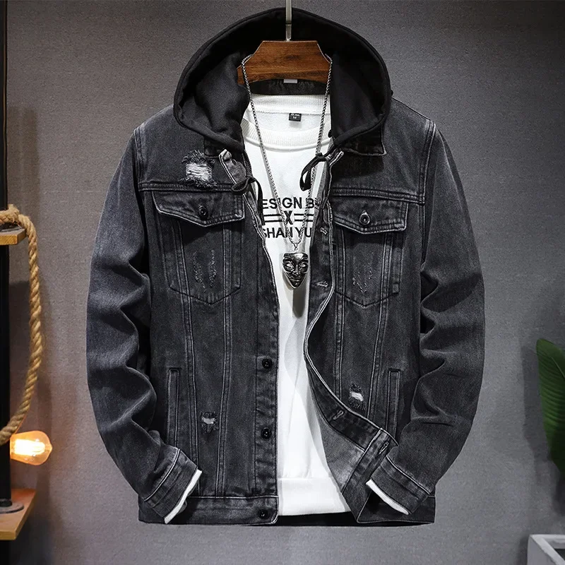 Pop Spring Autumn New Fashion  - Men'S Fashion Grey Jeans avis et prix