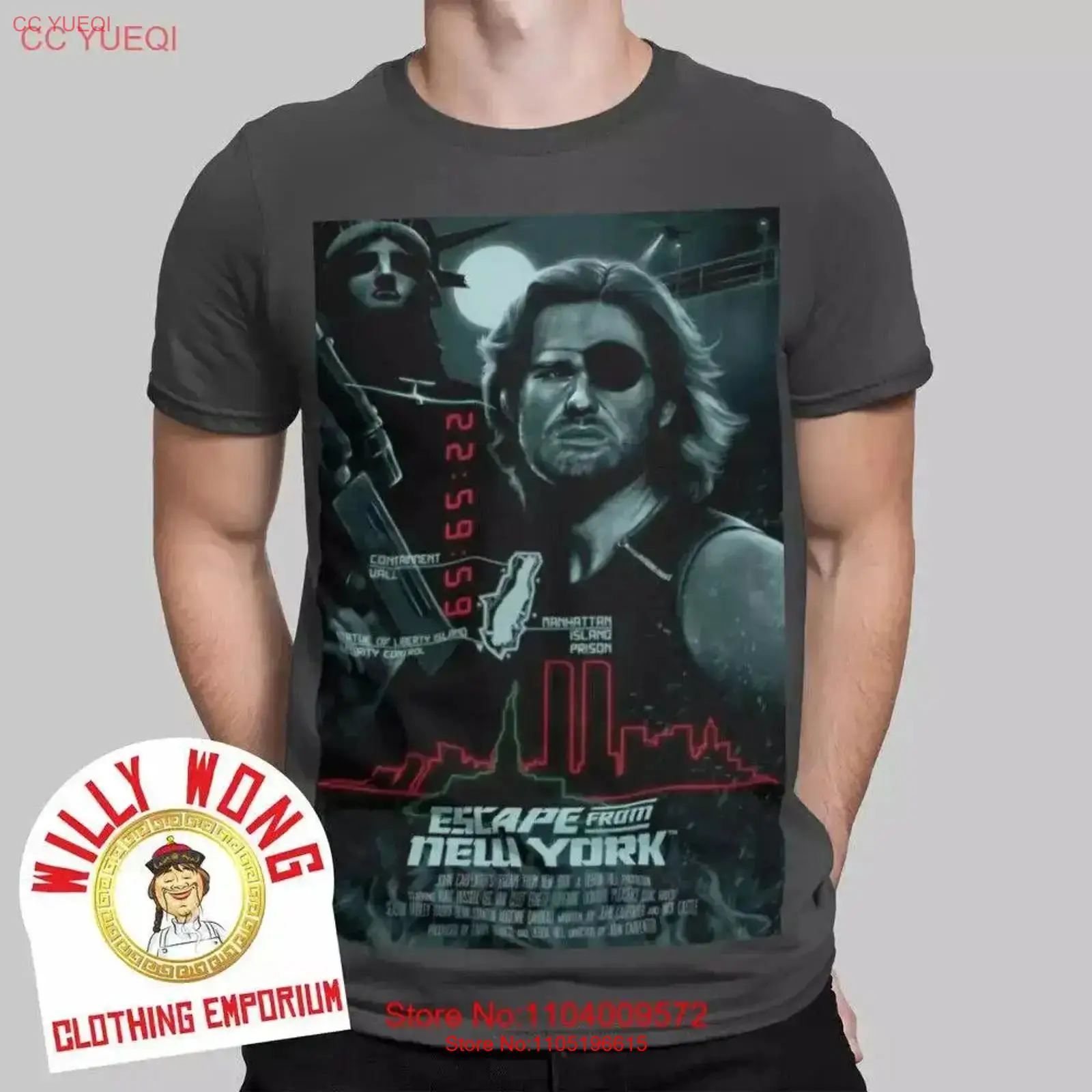 Escape From New York T Shirt R - Men'S Fashion New York avis et prix