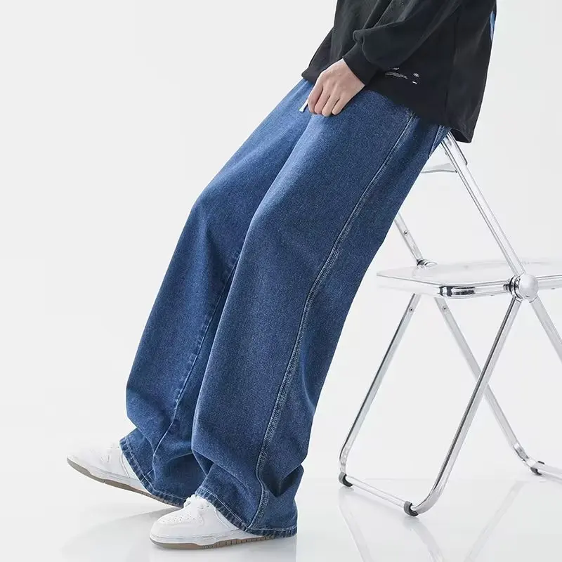 Korean Style Streetwear New Fa - Men'S Fashion Grey Jeans avis et prix